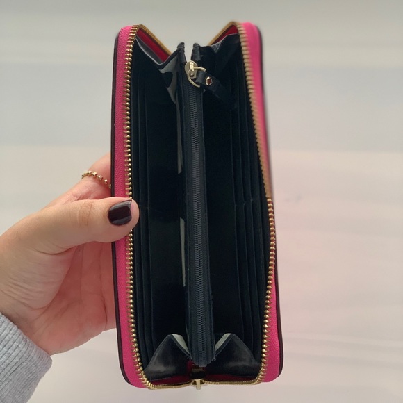 Kate Spade Pink Lacy Wallet - Picture 3 of 3